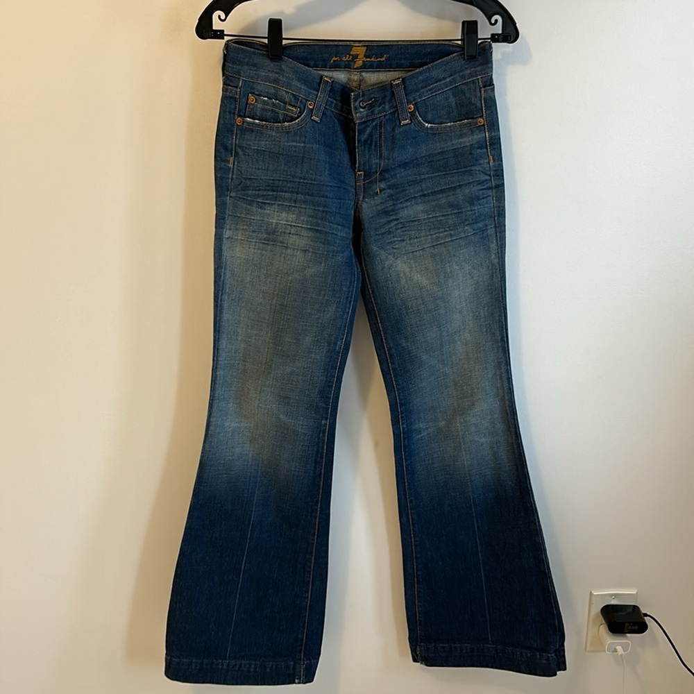 7 For All Mankind Dojo Jerome Dahan Flare Jeans